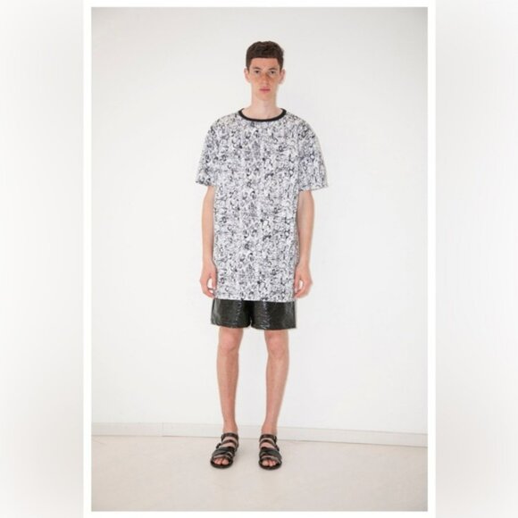 Comeforbreakfast Short Sleeve Graphic Tee Shirt, size Medium - Picture 1 of 9